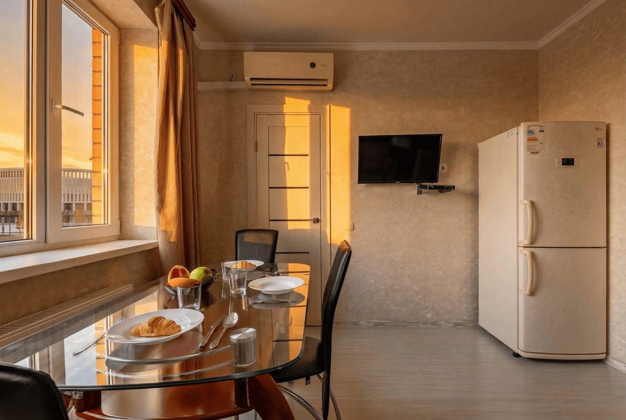 Апартаменты (Класса комфорт с видом на стадион и парк), Апартаменты Depart ApartHotel In Panorama