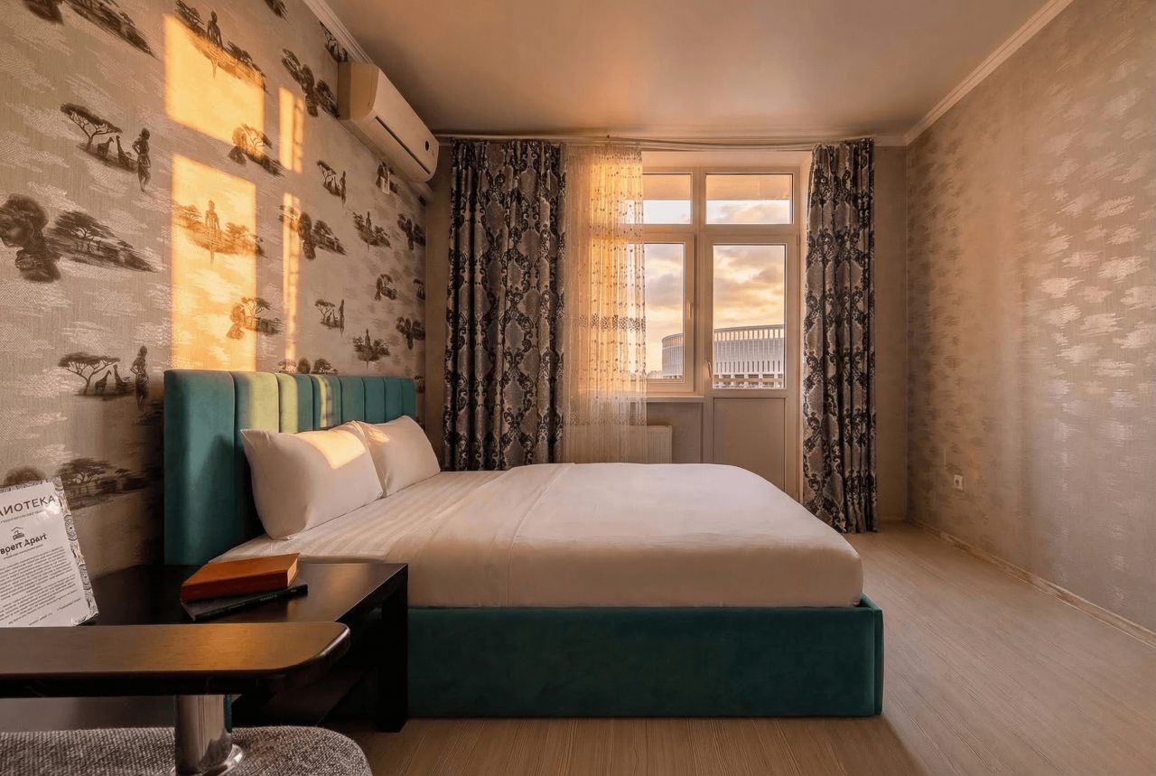 Апартаменты (Класса комфорт с видом на стадион и парк), Апартаменты Depart ApartHotel In Panorama