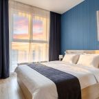 Апартаменты (Евро 2 с балконом и рабочим местом), Depart ApartHotel Open Space In Bolshoy