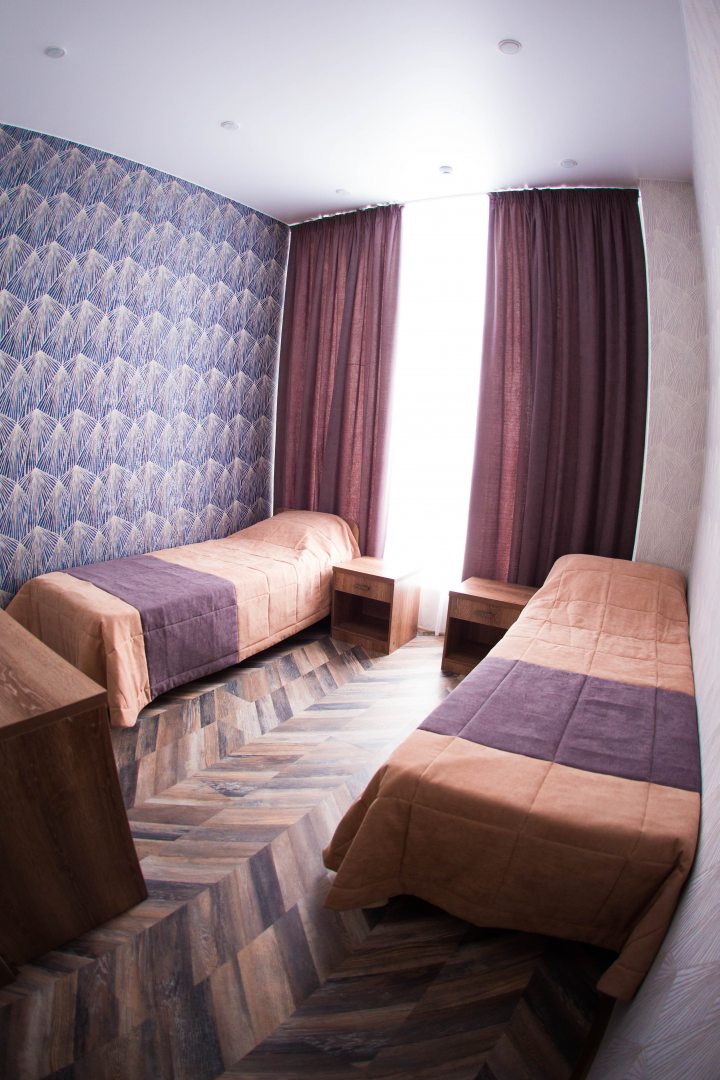 Двухместный (Стандартный двухместный номер с 2 отдельными кроватями), Отель Зико