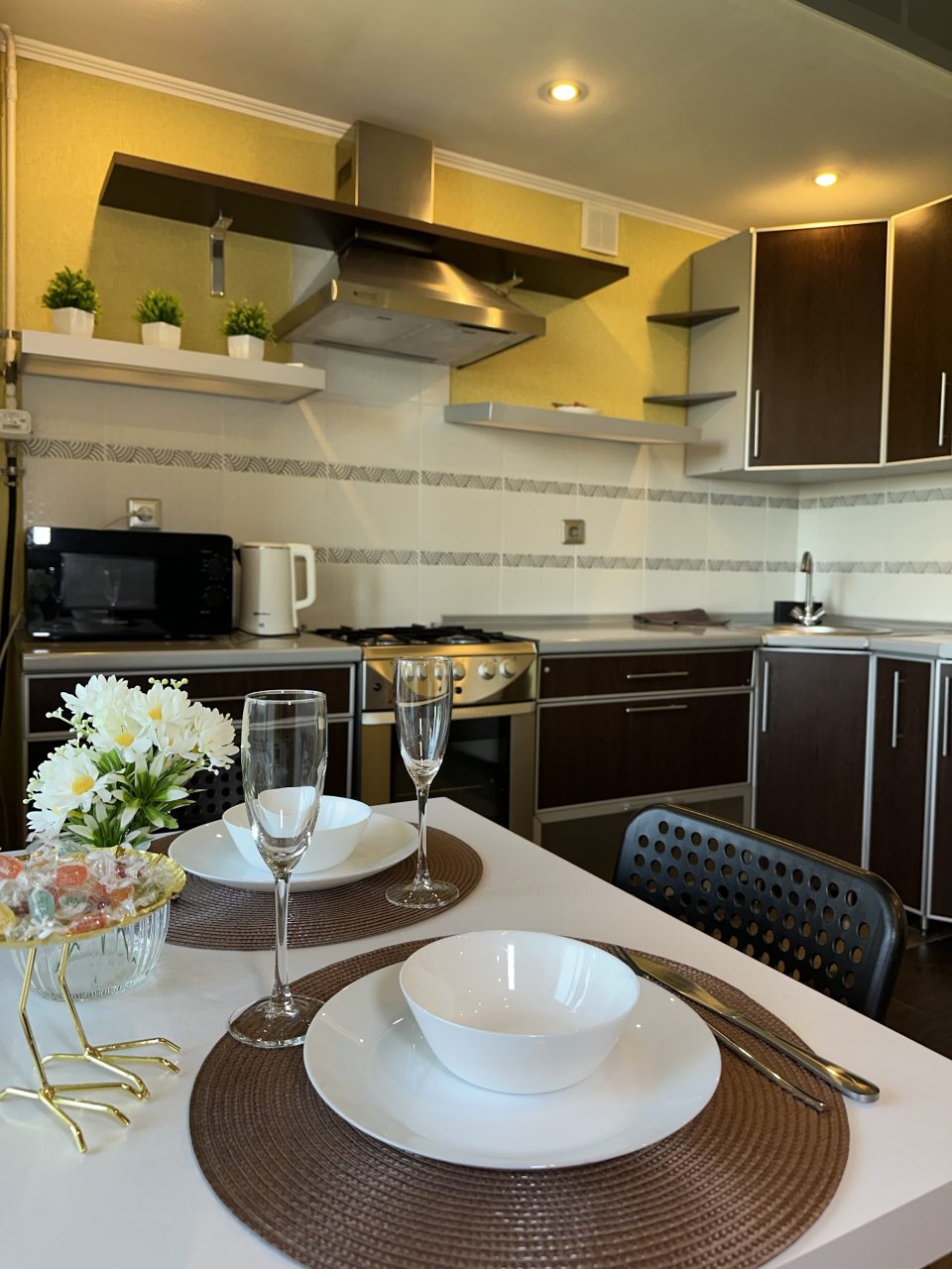 Сюит (Апартаменты Комфорт - улица Карельцева, 101 - 3), Апартаменты Абажур
