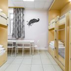 Восьмиместный (Спальное место на двухъярусной кровати в общем номере для женщин), Хостел Онегин