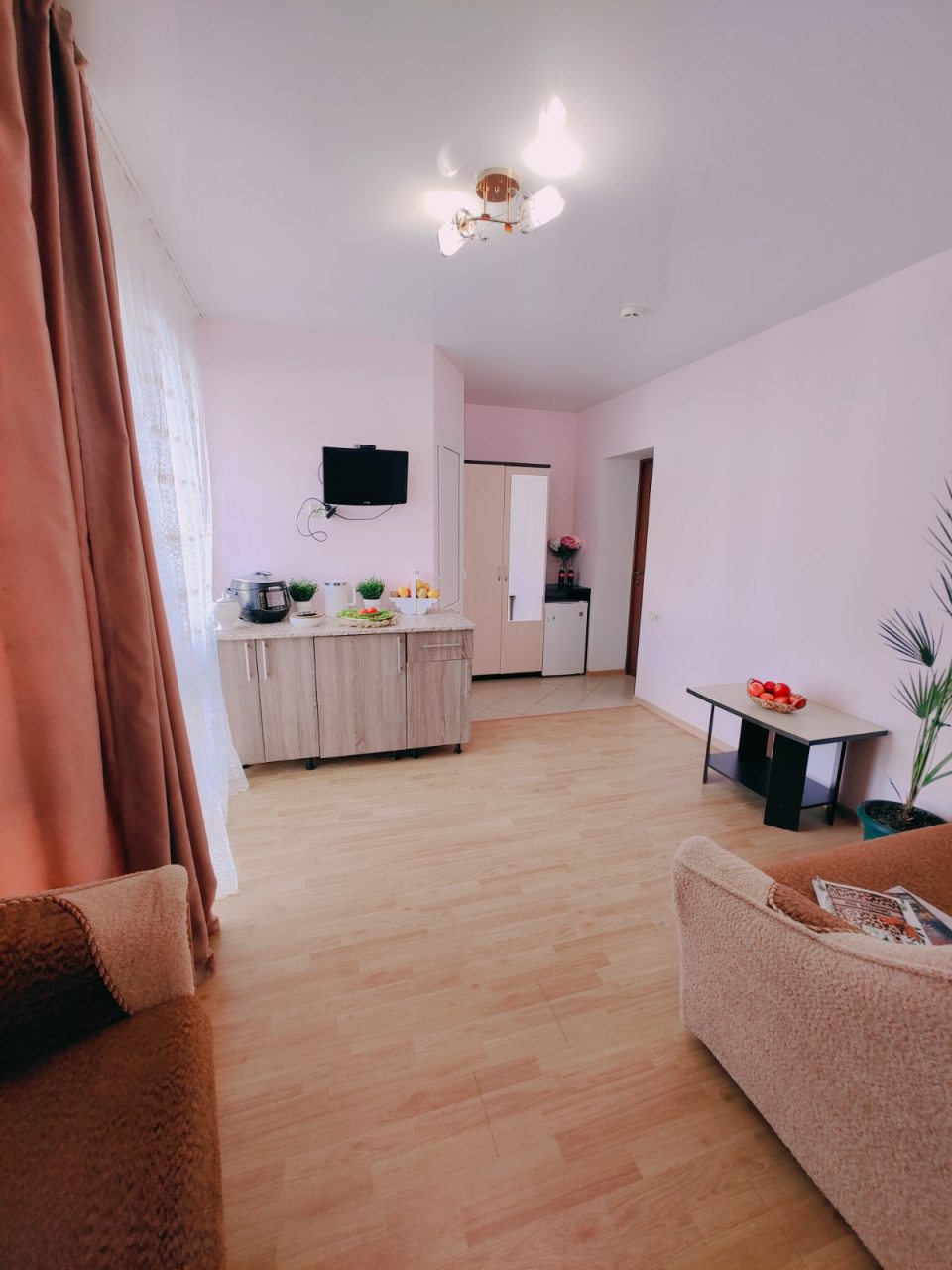 В комнатах есть кондиционер