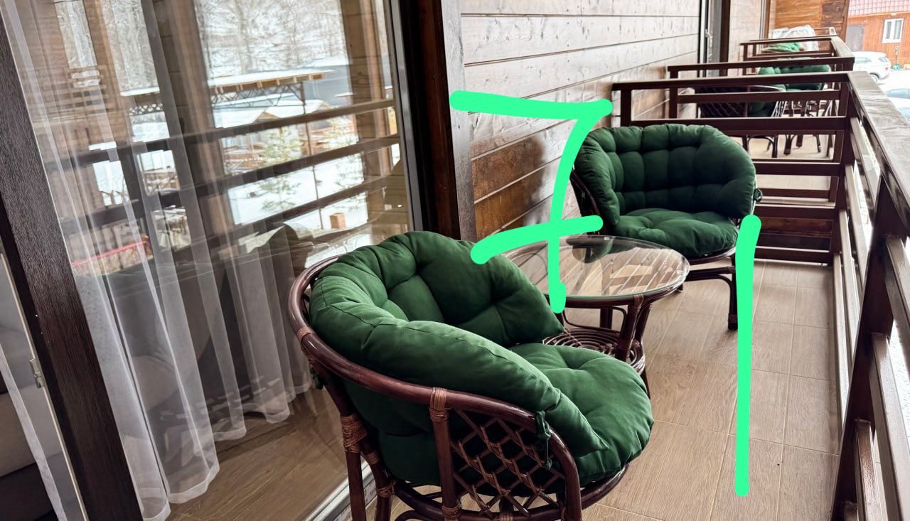 Двенадцатиместный (Просторный двухэтажный дом VIP), Отель Чегет Home