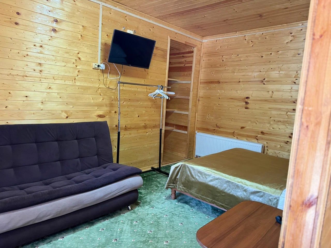 Четырехместный (Номер в домике с личной зоной барбекю), Отель Чегет Home