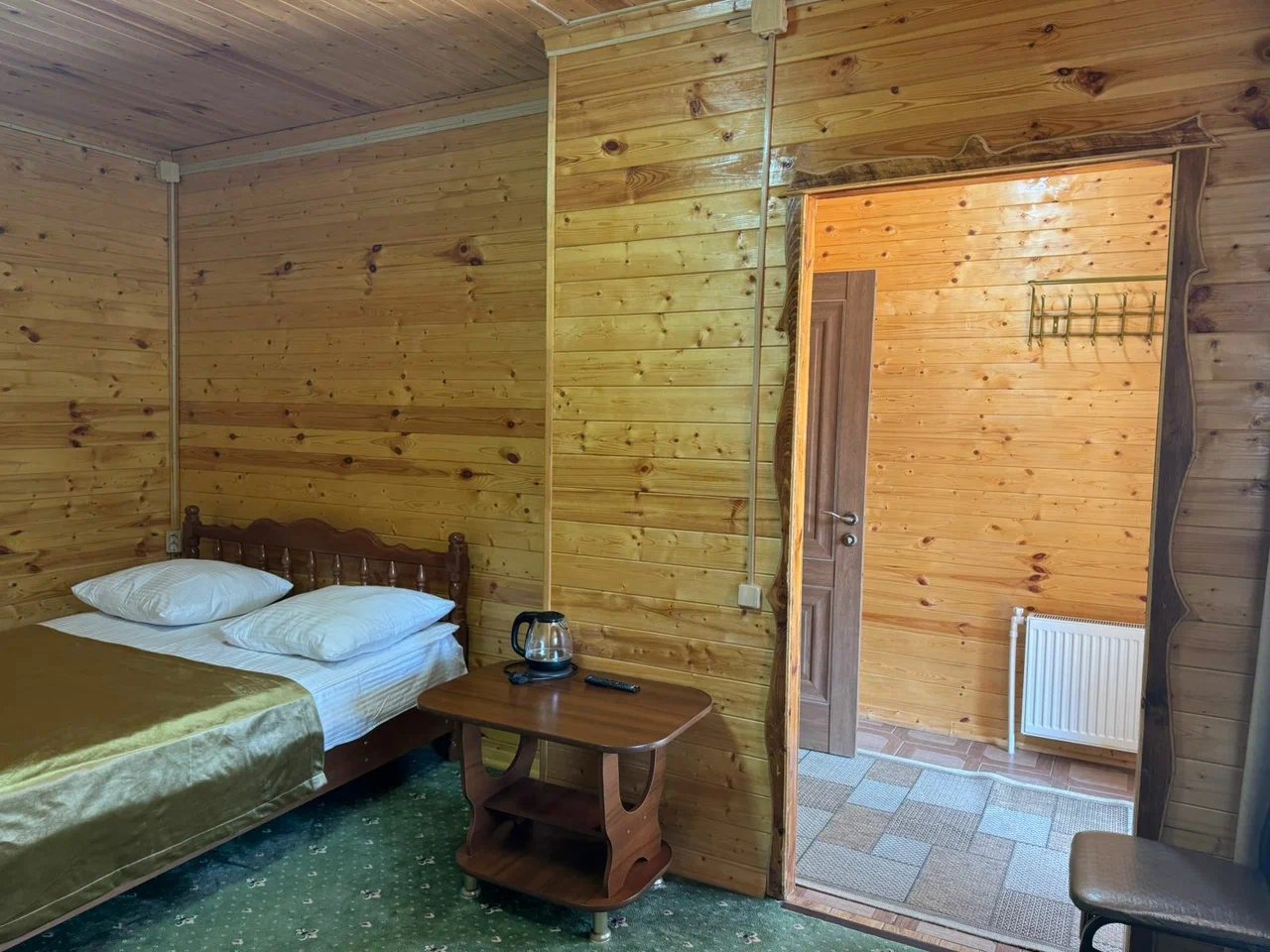 Четырехместный (Номер в домике с личной зоной барбекю), Отель Чегет Home