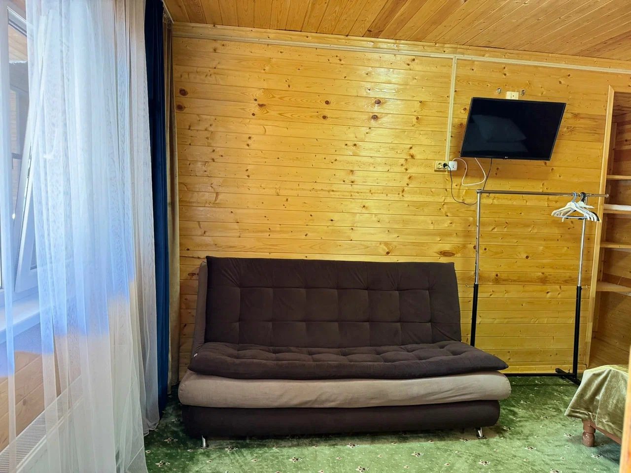 Четырехместный (Номер в домике с личной зоной барбекю), Отель Чегет Home