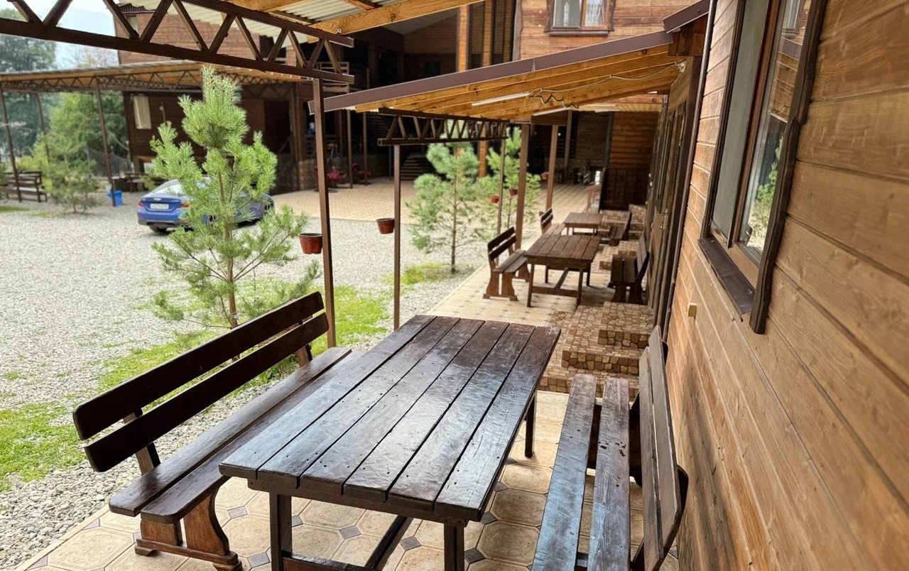 Четырехместный (Номер в домике с личной зоной барбекю), Отель Чегет Home