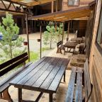 Четырехместный (Номер в домике с личной зоной барбекю), Отель Чегет Home