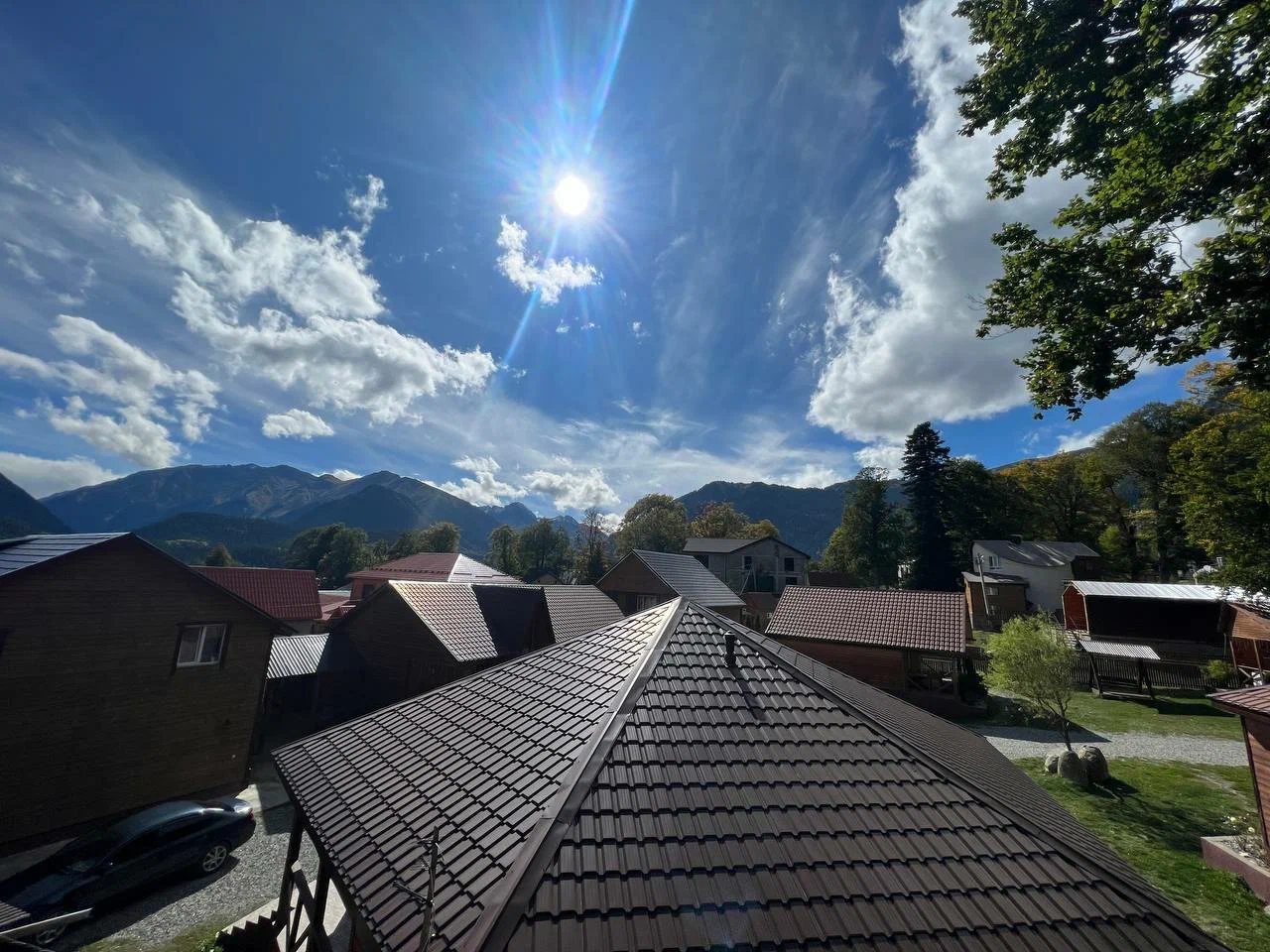 Пятиместный (Просторный номер в домике с балконом), Отель Чегет Home