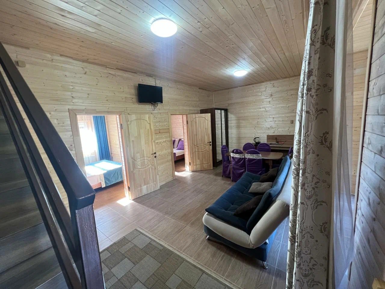 Двенадцатиместный (Просторный двухэтажный дом VIP), Отель Чегет Home