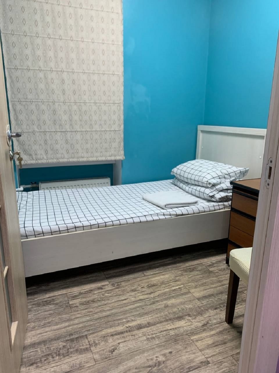 Одноместная комната с удобствами на этаже