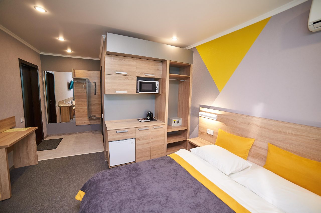 Студио (Делюкс с кроватью размера 