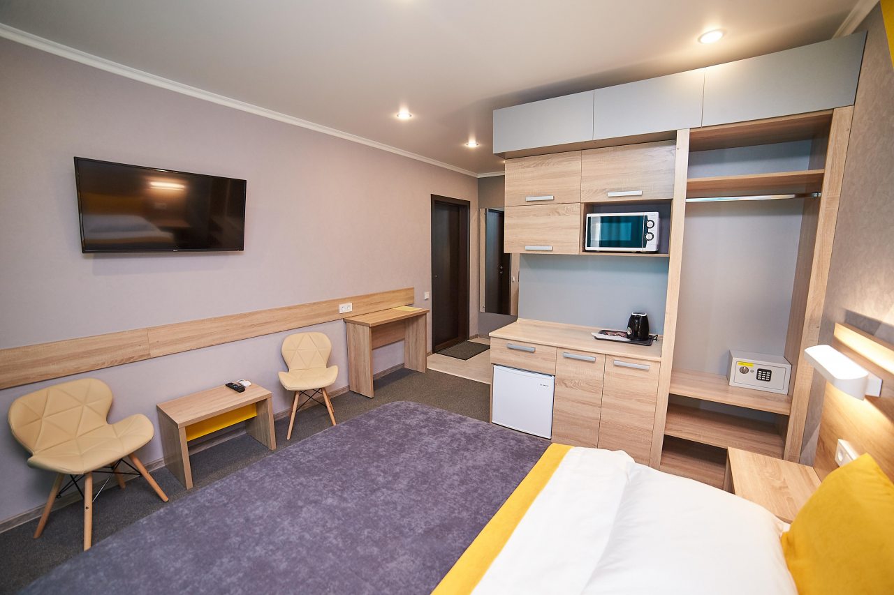 Студио (Делюкс с кроватью размера 