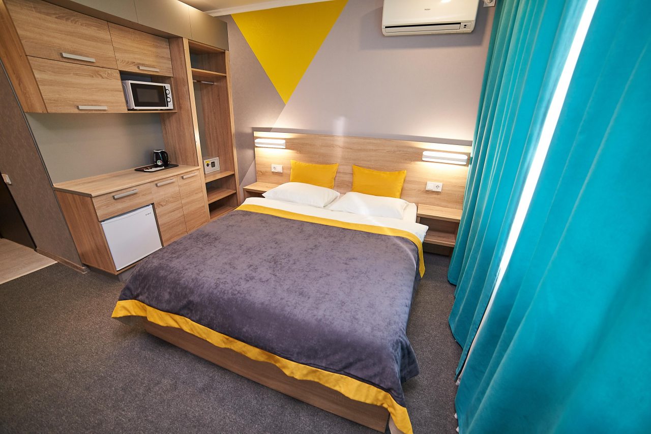 Студио (Делюкс с кроватью размера 