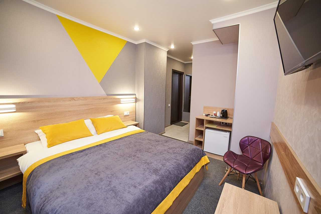 Двухместный (Делюкс с 1 кроватью), Отель Луна