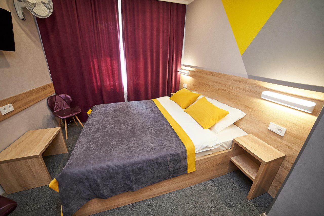 Двухместный (Делюкс с 1 кроватью), Отель Луна