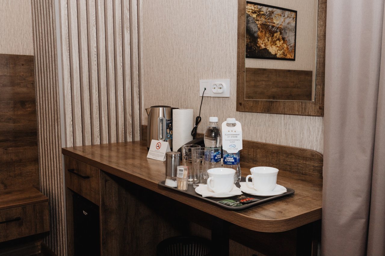 Одноместный (Стандарт с двустальной кроватью), Отель Облака