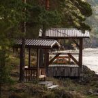 Беседки для отдыха, База отдыха Altay Sense