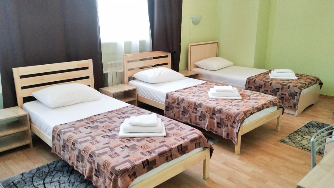 Одноместный (Койко-место в экономе 4-местном) гостиницы Smart Hotel КДО Калининград
