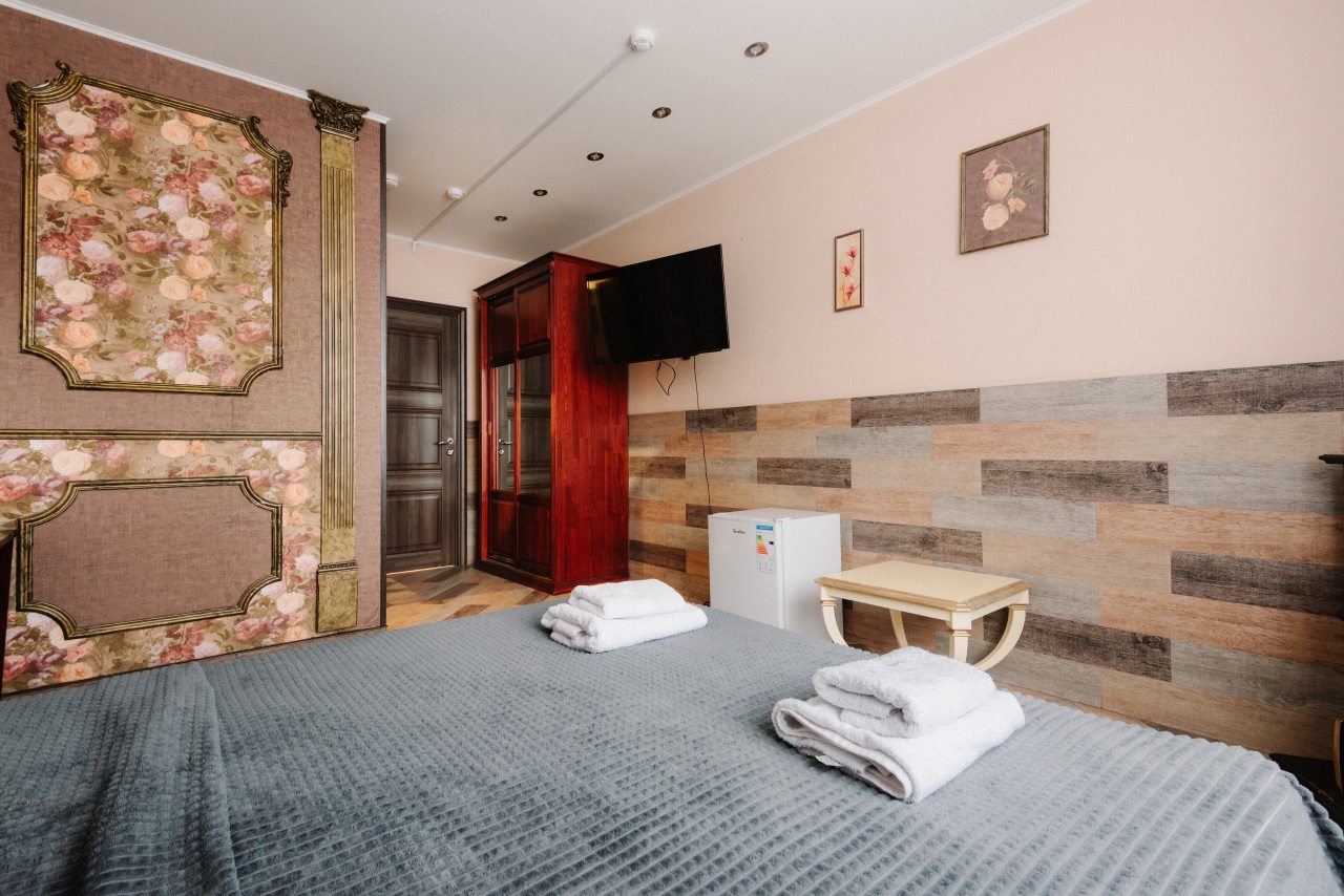 Двухместный (Делюкс с 1 кроватью и душем), Мини-отель Мираж на Юрловском проезде