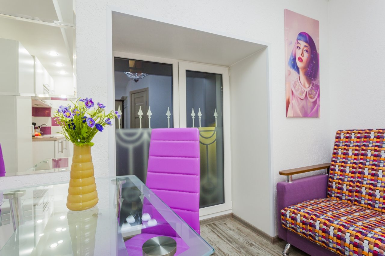 Апартаменты (С двуспальной кроватью, 1 этаж), Апартаменты LeoHotels на 4-ой Советской