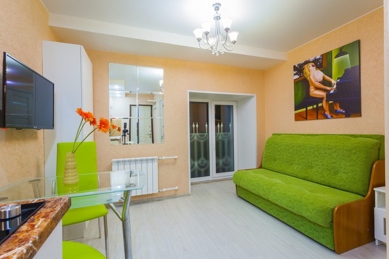 Апартаменты (С диваном-кроватью), Апартаменты LeoHotels на 4-ой Советской