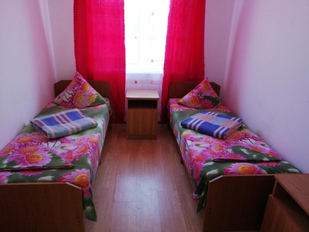 Двухместный (Бюджетный двухместный номер с 2 отдельными кроватями) гостевого дома Добрый шмель, Джубга