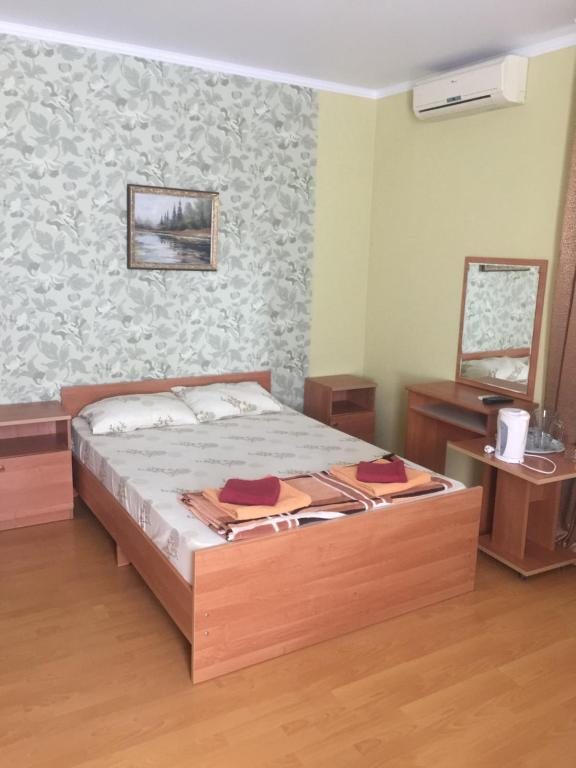 Двухместный (Двухместный номер с 1 кроватью или 2 отдельными кроватями и ванной комнатой) гостевого дома Приморская, Лазаревское