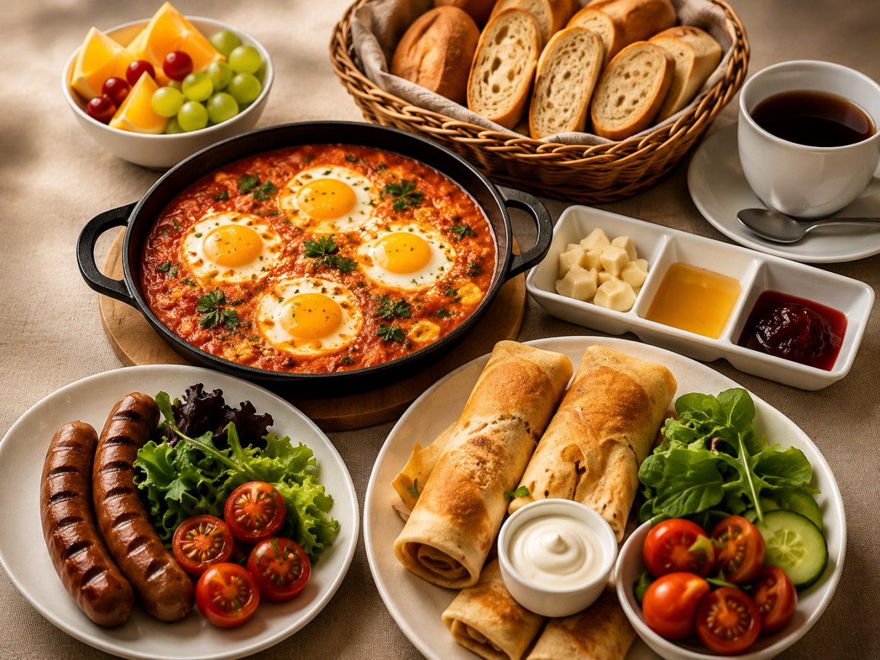 Вкусные и сытные завтраки для прекрасного начала дня