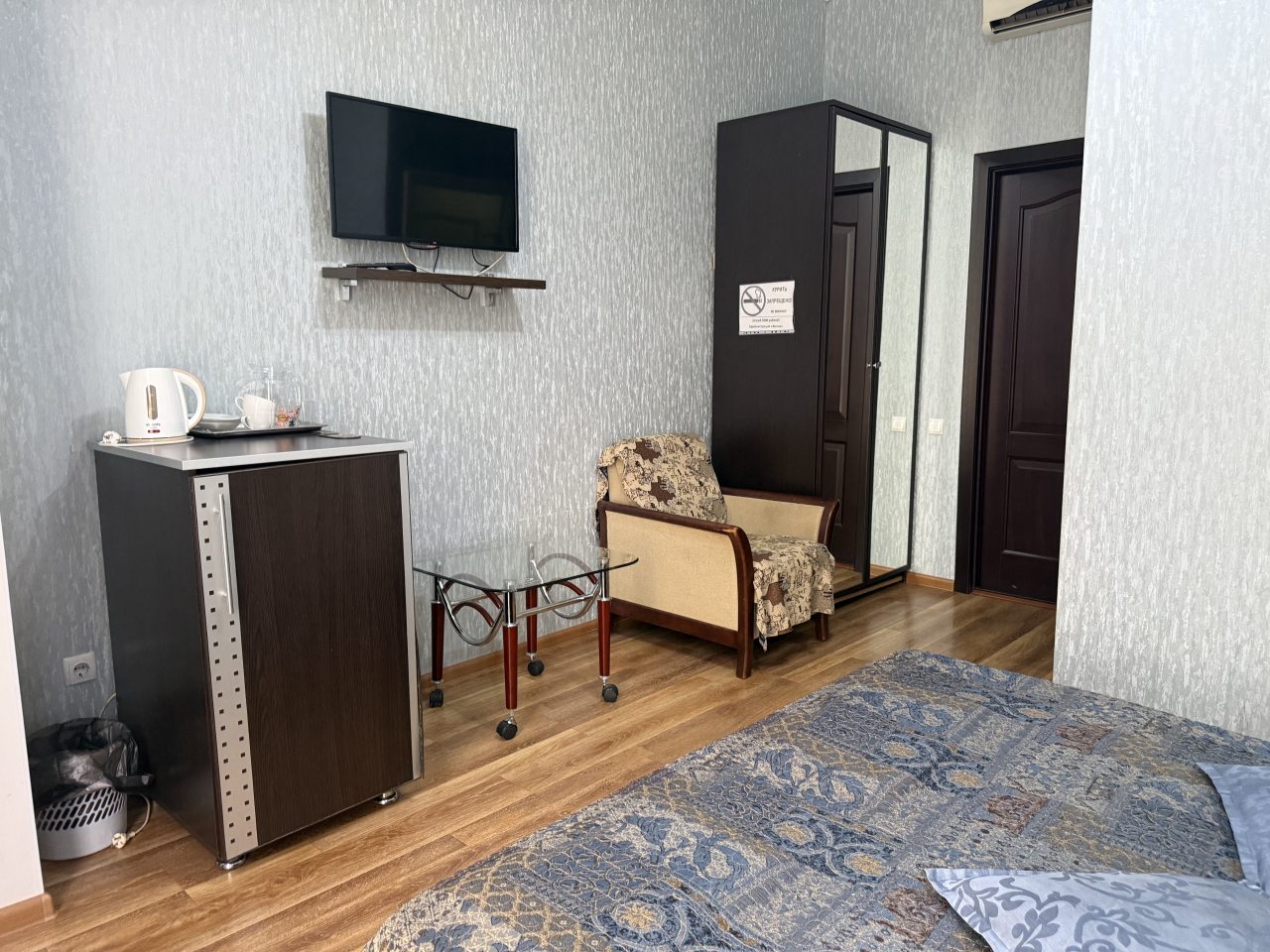 Двухместный (Стандарт с 1 кроватью), Гостиница Волна