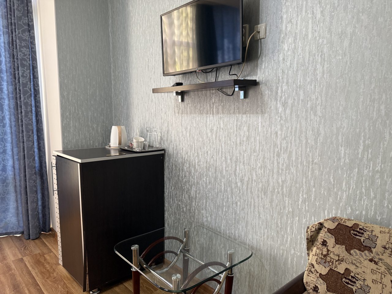 Двухместный (Стандарт с 1 кроватью), Гостиница Волна