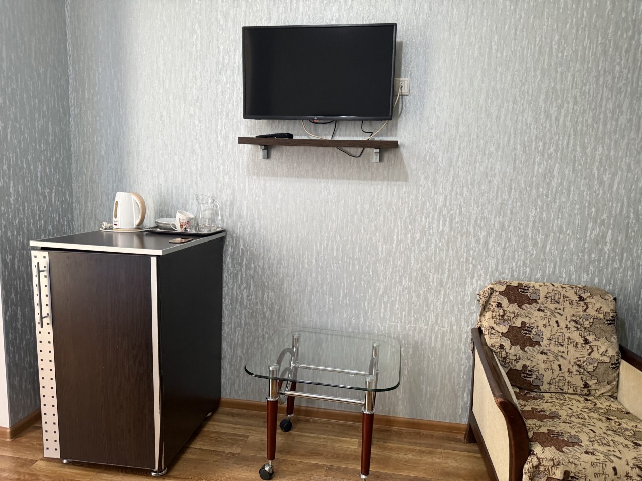 Двухместный (Стандарт с 1 кроватью), Гостиница Волна