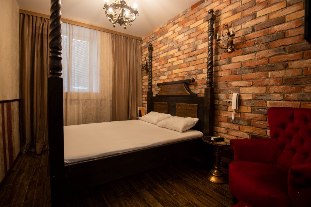 Двухместный (Бюджетный двухместный номер с 1 кроватью) мини-отеля Трефен Арбат, Москва