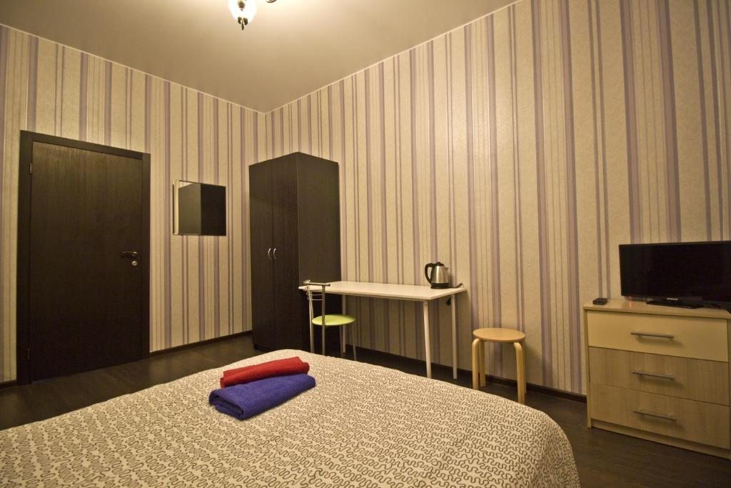 Двухместный (Двухместный номер с 1 кроватью и общей ванной комнатой) гостевого дома Lakshmi Rooms Park Pobedy, Москва