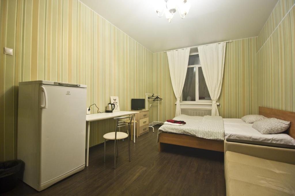 Четырехместный (Четырехместный номер с общей ванной комнатой) гостевого дома Lakshmi Rooms Park Pobedy, Москва