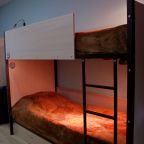Шестиместный Мужской (Спальное место на двухъярусной кровати в общем номере для мужчин 6), Хостел Волга
