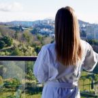 Вид на сад, Апарт-отель Метрополь