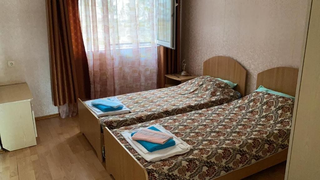 Двухместный (Двухместный номер с 2 отдельными кроватями) гостевого дома Радуга, Головинка