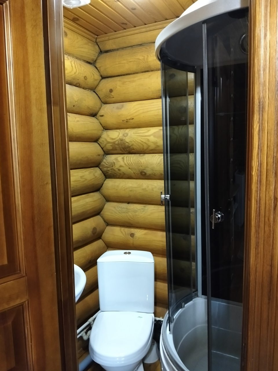 Туалет в номере.