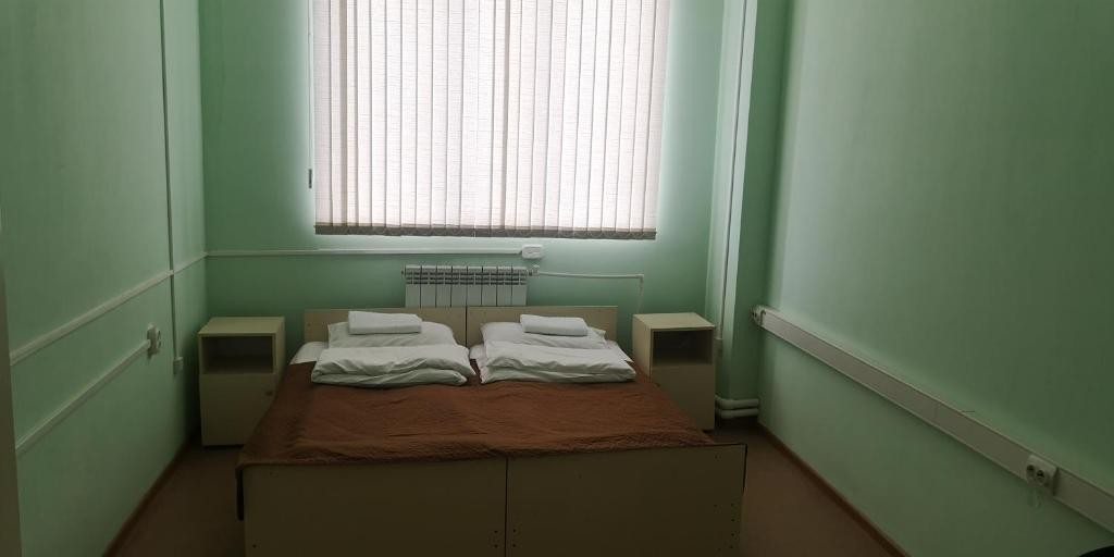 Номер (Односпальная кровать в общем номере) хостела Вилюй, Якутск