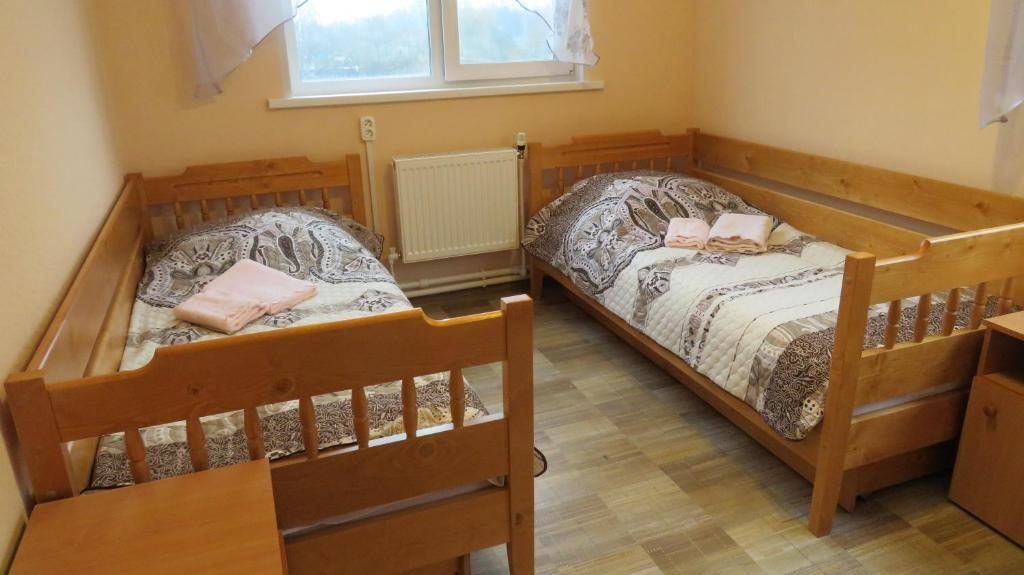 Двухместный (Стандартный двухместный номер с 2 отдельными кроватями) гостевого дома У реки, Щелково