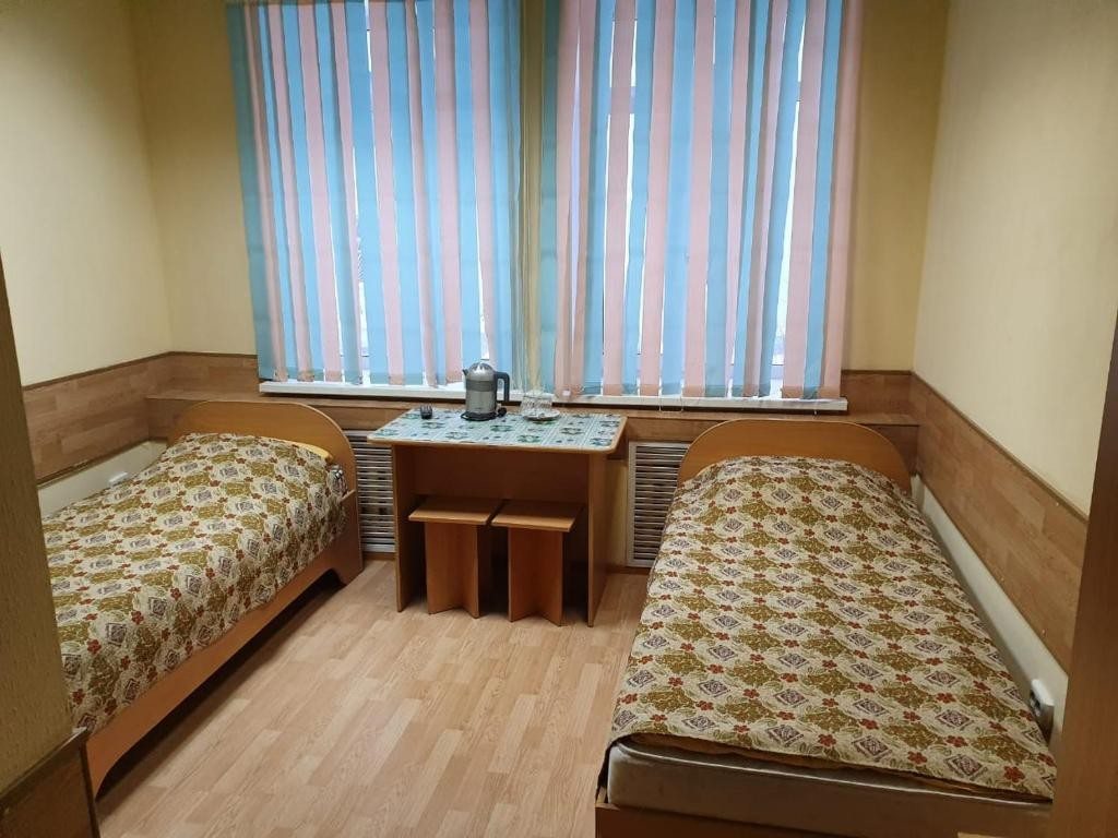 Двухместный (Двухместный номер Делюкс с 2 отдельными кроватями) гостиницы Серовская