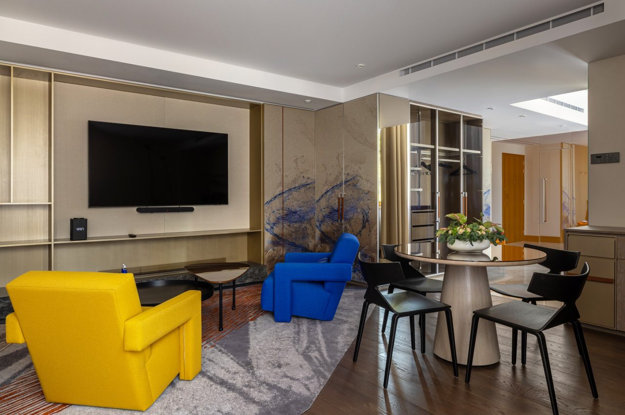 Двухместный (Номер Duplex двухуровневый — с двуспальной кроватью и раскладным диваном), Отель Swissotel Resort Сочи Камелия