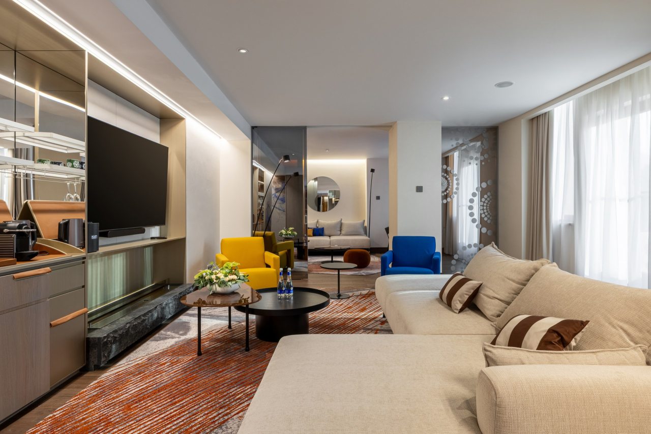 Двухместный (Номер Family Duplex двухуровневый — с двуспальной кроватью и раскладным диваном), Отель Swissotel Resort Сочи Камелия