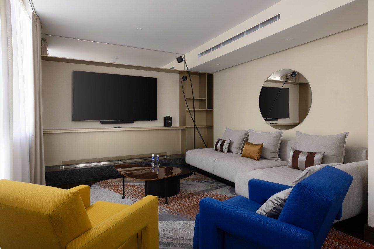 Двухместный (Номер Family Duplex двухуровневый — с двуспальной кроватью и раскладным диваном), Отель Swissotel Resort Сочи Камелия