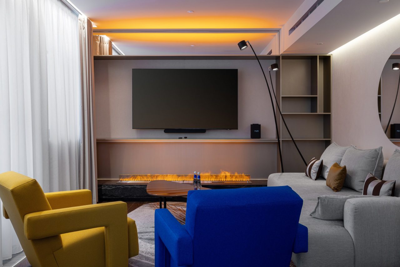 Двухместный (Номер Family Duplex двухуровневый — с двуспальной кроватью и раскладным диваном), Отель Swissotel Resort Сочи Камелия