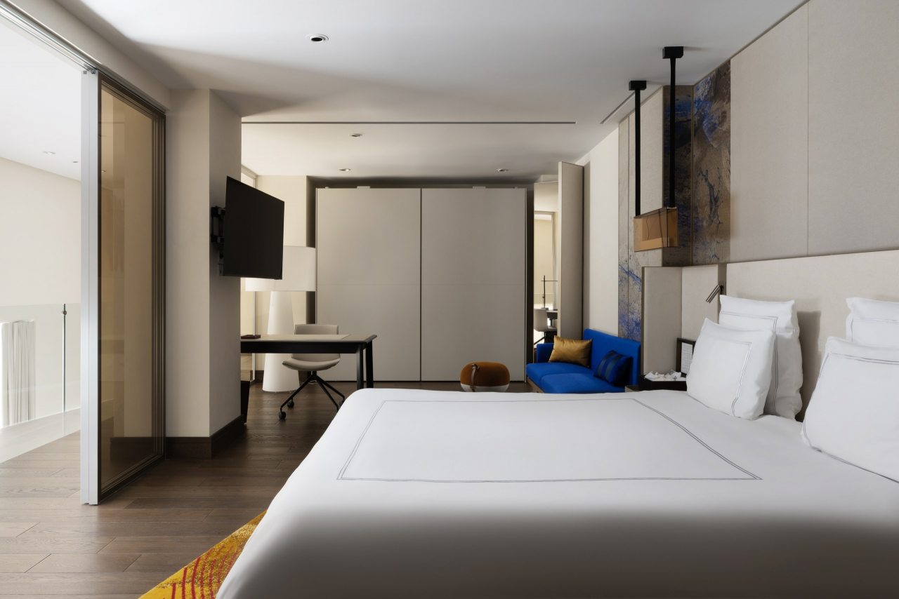 Двухместный (Номер Grand Duplex двухуровневый, вид на море — с двуспальной кроватью, раскладным диваном), Отель Swissotel Resort Сочи Камелия