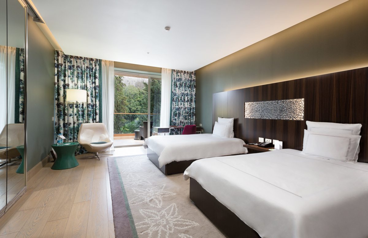 Двухместный (Номер Swiss Advantage, с видом на парк — с 2 полутораспальными кроватями), Отель Swissotel Resort Сочи Камелия
