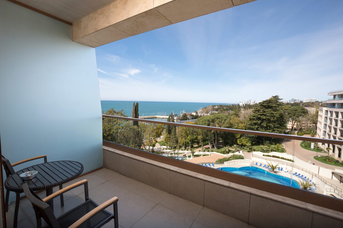 Двухместный (Номер Swiss Advantage, с видом на море — с двуспальной кроватью), Отель Swissotel Resort Сочи Камелия